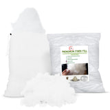 SK CHUMRA High-Resilience Premium Polyester Fiber Fill-Perfect for Pillows, Couch Cushions,Plush Toys,DIY Crafts,&Pet Beds -Cloud Soft, Kid & Pet Safe, Washable, Durable-Made in USA (2, Pounds)