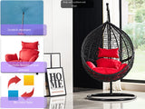 Red Egg chair cushion