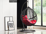 Red Egg chair cushion