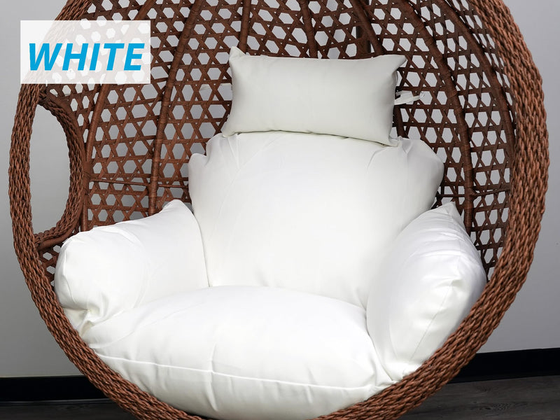 White Egg Chair Cushion