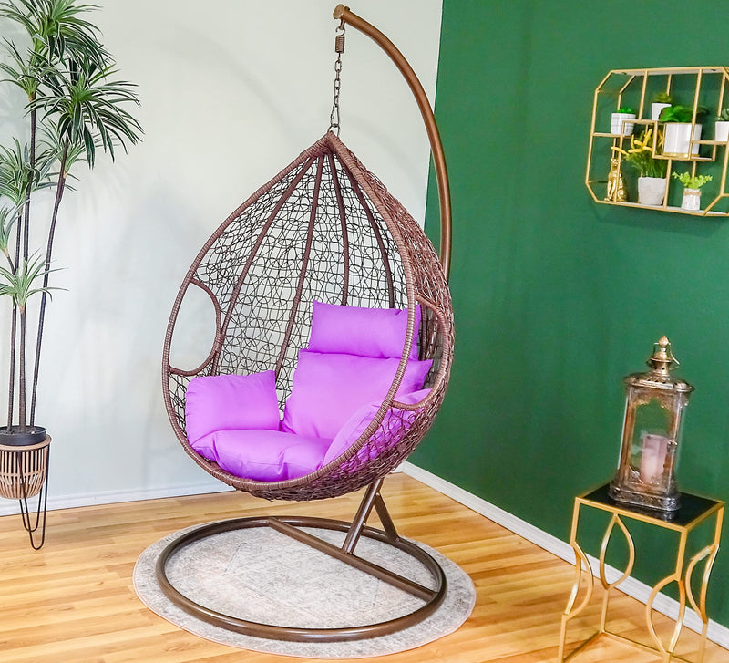 purple cushion