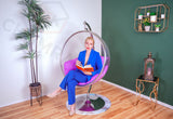 purple cushion