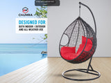 Red Egg chair cushion
