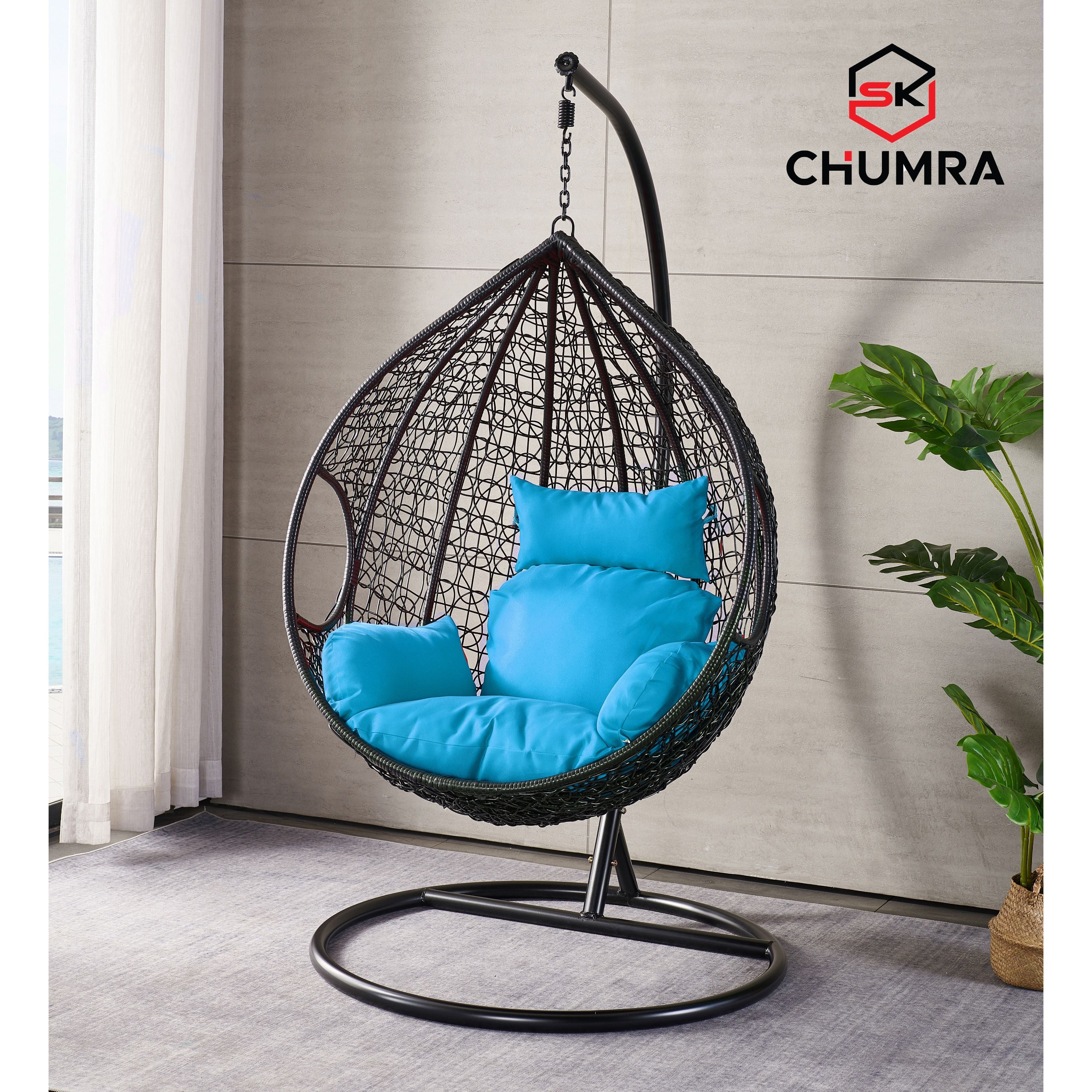 Egg shaped cheap swing chair price