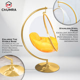 yellow Bubble Chair Acrylic Swing with Stand